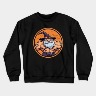 Muscular Wizard Crewneck Sweatshirt